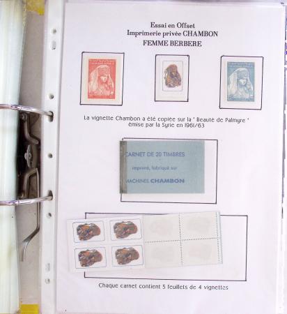 1913-1986, Un classeur d'exposition sur "Les vignettes