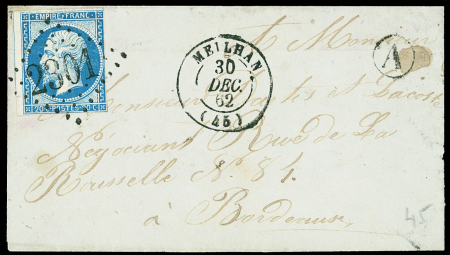 LOT-ET-GARONNE GC 2301 sur n°14 sur fragment avec