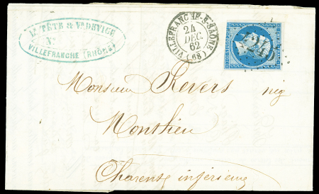 SARTHE GC 3254 sur n°14 sur lettre avec CàD T15 de