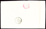 N°90 OBL CAD d'essai pointillé "Paris pl. de la Bourse" (1883 - De Beaufond n°672) sur lettre. TB