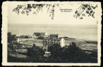 Algérie n°48 en paire OBL mec "Bastia Corse" (13.5.44) sur carte postale pour Bougie. TB