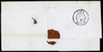 N°3 OBL grille + T15 Ploermel (1849) sur