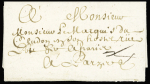 Pontivy : lettre de Pontivy (1693) avec