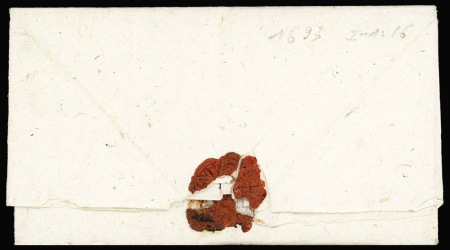 Pontivy : lettre de Pontivy (1693) avec