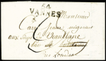 Lettre avec MP "54 Vannes" pour Pontivy 