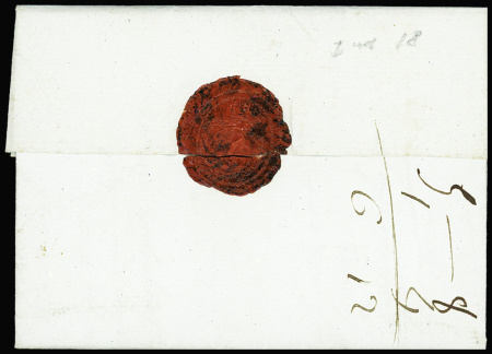 Lettre avec MP "54 Leportlouis" (1792), 