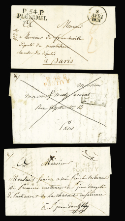 16 lettres en port-payé du Morbihan (P 5