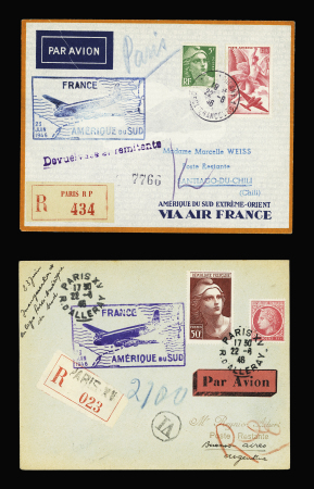 3 premiers vols : Paris Buenos-Aires (23