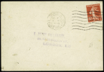 4.3.1919 Paris-Londres : CP Mulready AFF