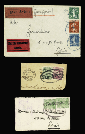 3 pièces : 1 devant et 1 fragment Bruxel