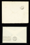 2 lettres par avion Rabat - France (1920