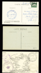 3 cartes postales : 25.4/10.5.1931 Tour