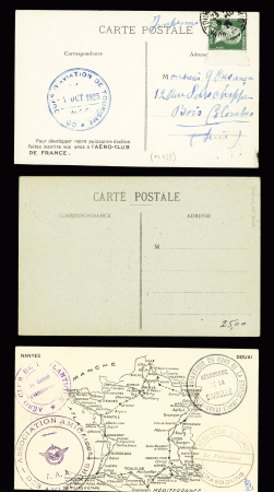 3 cartes postales : 25.4/10.5.1931 Tour