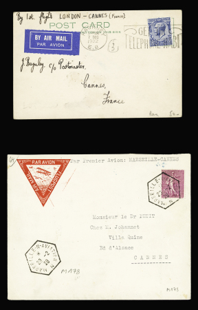 N°202 OBL hex "Marseille - N - Aviation