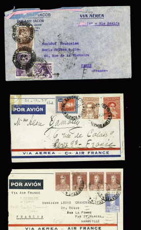 3 lettres Amérique du Sud - France dont