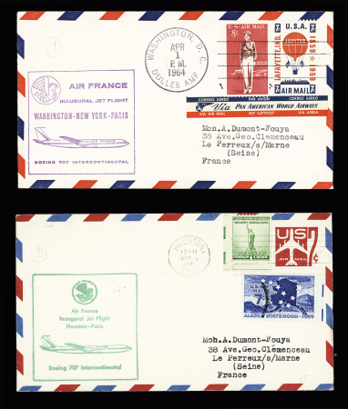 38 premiers vols plupart période 1945 -