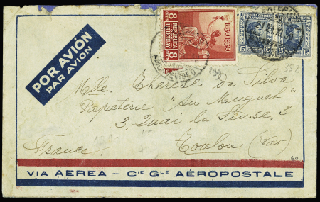 Lettre d'Uruguay (22.11.30) pour Toulon 