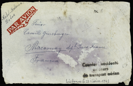 22.2.1943 - Lettre du Brésil pour la Fra