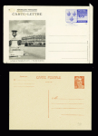 Lot de 20 entiers postaux divers dont en