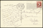 N°638, 1F20 Marianne d'Alger carmin OBL Lille (dec