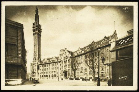N°638, 1F20 Marianne d'Alger carmin OBL Lille (dec