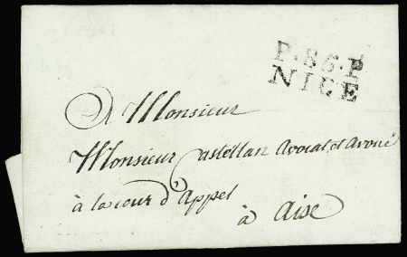 "P 85 P Nice" (1811) ind 13. TB