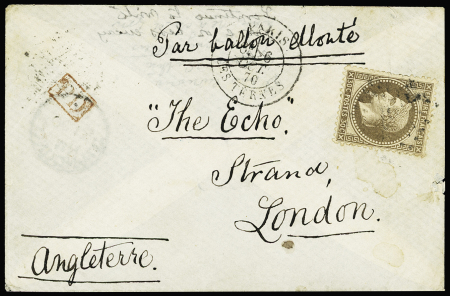 L'ARMAND BARBES n°30 OBL GC 3921 + CAD "Paris les Ternes"