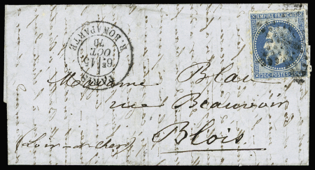 N°29 OBL étoile 15 + CAD "Paris R. Bonaparte" (15