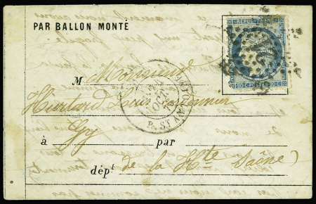 LE VAUBAN n°29 OBL étoile 21 + CAD "Paris R. St Antoine"