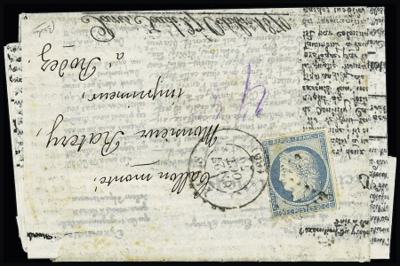 LE COLONEL CHARRAS n°37 OBL étoile muette + CAD "Paris