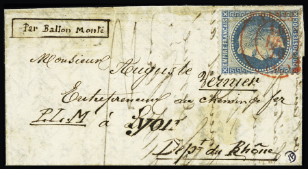 LE PARMENTIER n°29 OBL CAD rouge "Paris (SC)" (10 dec