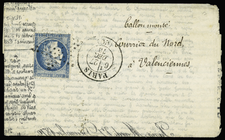 LE BAYARD n°37 OBL étoile muette + CAD "Paris (60)"