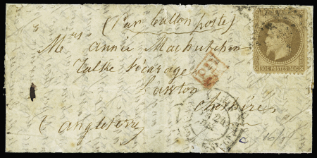 N°30 OBL étoile 20 + CAD "Paris R. St DOMque St Gn