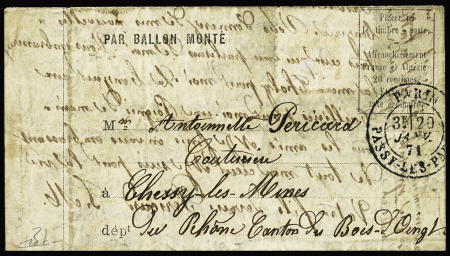 LE GENERAL DAUMESNIL Formule Orlandi (timbre décollé)