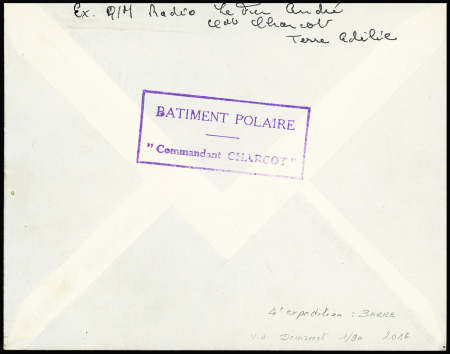 TAAF PA n°1 OBL CAD "Terre Adélie Antarctique" (21