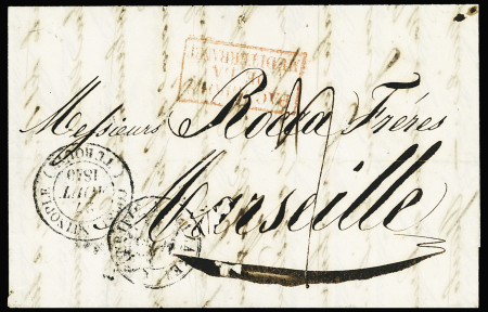 Lettre avec grand CAD "Constantinople (Turquie)" (