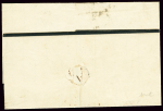2 lettres avec CAD d'entrée "Italie Marseille" (18