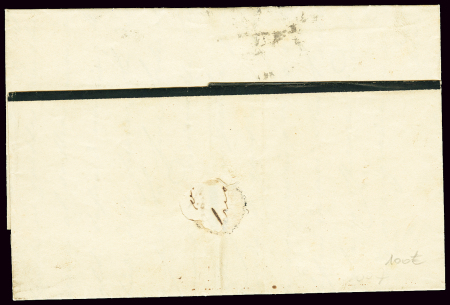 2 lettres avec CAD d'entrée "Italie Marseille" (18