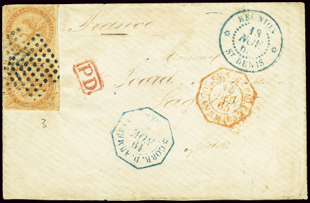 Col Gen. N°3 en paire OBL losange de points muet n