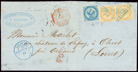 Col. Gen. N°4 + 5 en paire OBL losange de points m