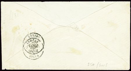 Lettre non affranchie de Batavia pour Saint-Mandé