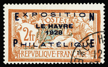 N°257A Exposition philatélique du Havre, obl., TB.