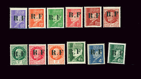 PONS N°1/12 Série complète neuve avec trace de charnière,