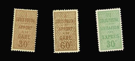 N°28 et 29 neuf *, TTB ; n°31 neuf **, TB ; n°77