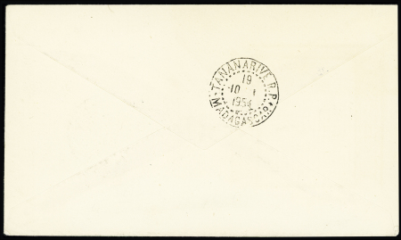 Madagascar n°316 OBL CAD "S. Paul et Amsterdam Mad