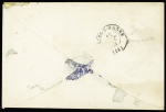 N°21 OBL GC 3286 + T22 "Le Sambuc (12)" (1864) sur