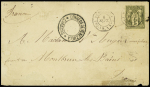 N°72, 1F olive OBL CAD octogonal "Venezuela Paq. F