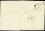 N°72 + 78 OBL T17 Lille (1877) sur lettre pour Par