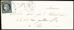 N°4 OBL PC 544 + T15 St Affrique (1852) + cursive