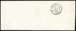 N°4 OBL PC 544 + T15 St Affrique (1852) + cursive